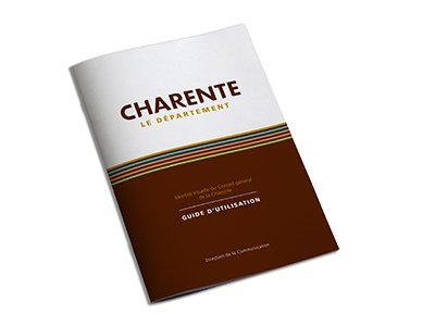 Conseil général de la Charente identité visuelle