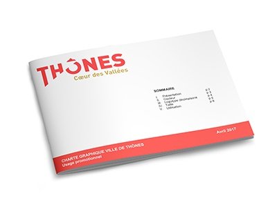 Ville de Thônes charte graphique