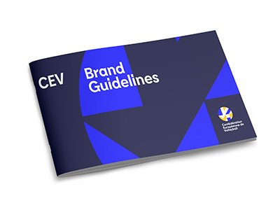 Confédération Européenne de Volleyball brand guidelines
