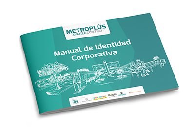 Metroplús identidad corporativa