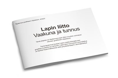 Lapin litto vaakuna ja tunnus ohjeisto