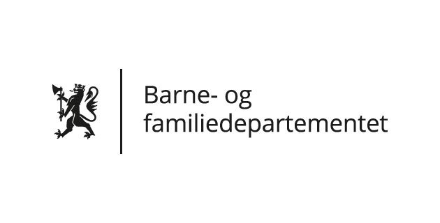 vektorisert logo Barne- og familiedepartementet