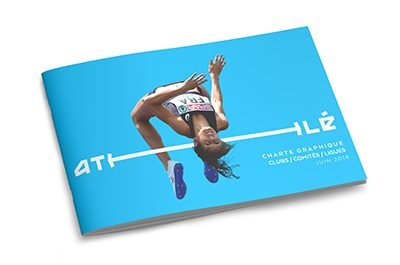 Fédération Française d'Athlétisme charte graphique