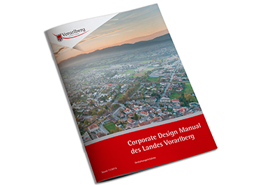 Corporate design manual des Landes Vorarlberg