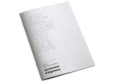 Ajuntament d'Argentona identitat corporativa