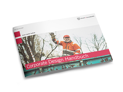 Stadt Salzburgo corporate design handbuch