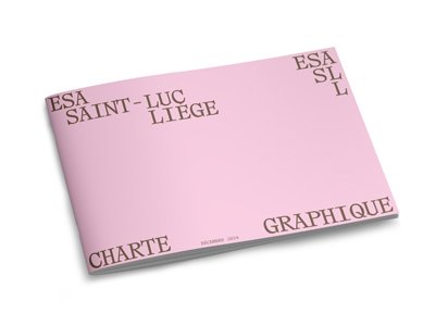 ESA Saint-Luc Liège charte graphique